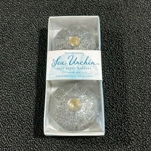 NWT Williams-Sonoma tiny taper candle holders, set of two.